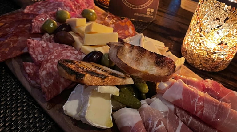 A charcuterie board at Uncle Steve's in Roslyn.