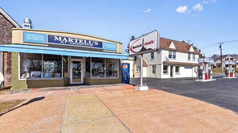 A commercial property that includes Martell's at Montauk, Montauk Fuels,...