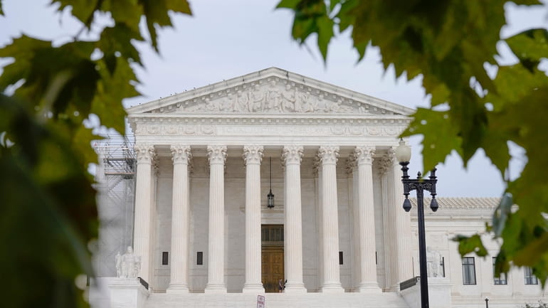 The U.S. Supreme Court is seen, Wednesday, Aug 30, 2023,...