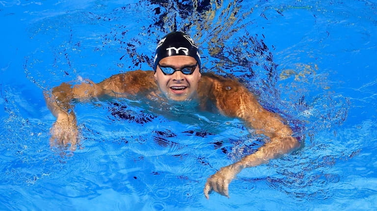 Michael Andrew at the U.S. Olympic swim trials.