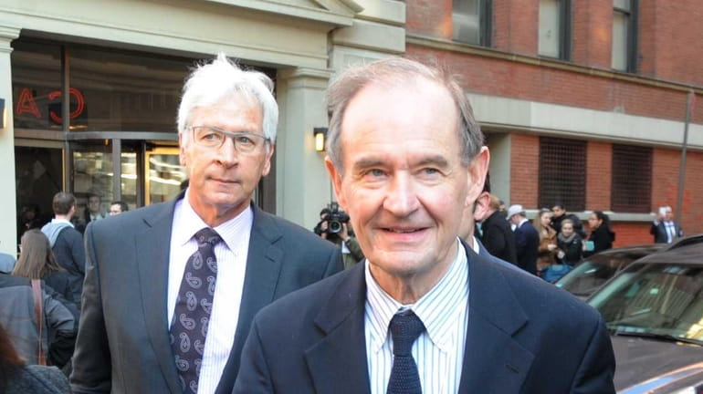 DraftKings lawyer David Boies leaves court in Manhattan on Tuesday,...