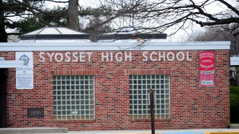 Syosset High School was closed after asbestos was discovered on...