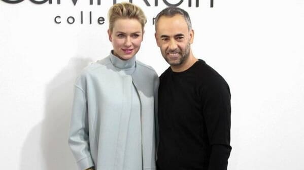 Despite the snow, Naomi Watts arrives at Calvin Klein in...