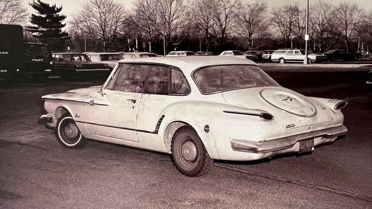 The car where Diane Cusick was found murdered in 1968. 
