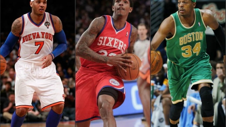 Carmelo Anthony and the Knicks, Lou Williams and the 76ers,...