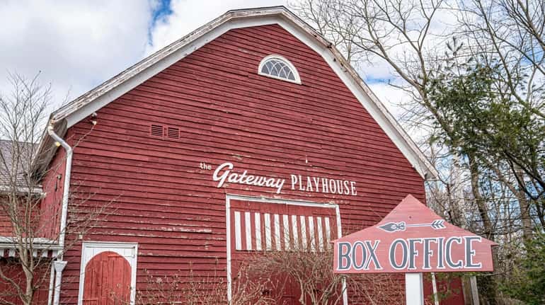 The Gateway Playhouse in Bellport and four of its actors...