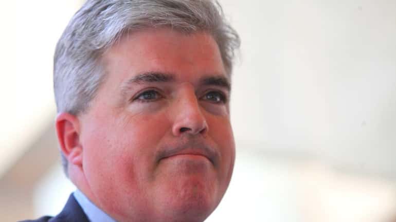 Suffolk County Executive Steve Bellone in Bethpage. (June 1, 2012)