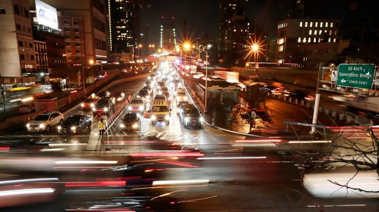 "Congestion pricing," a proposal to thin New York City traffic...