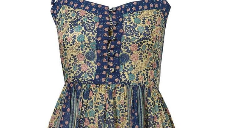 Top Shop brings this Gypsy Smock dress and other beachwear...