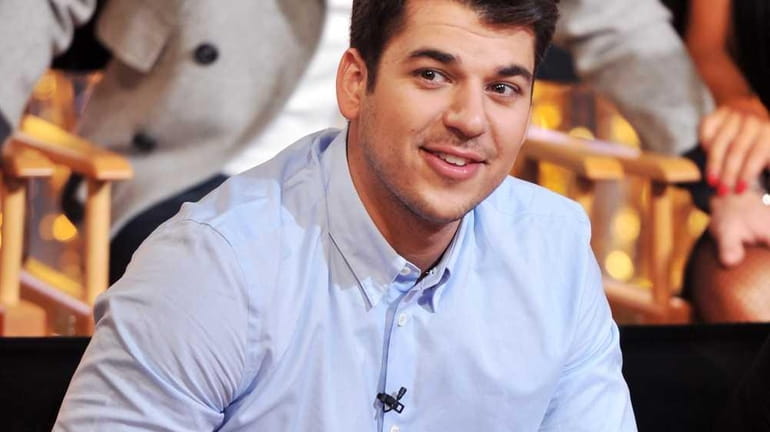 TV personality Rob Kardashian from the cast of "Dancing With...