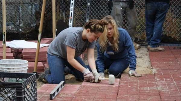 Students volunteer with Habitat for Humanity – New York City....