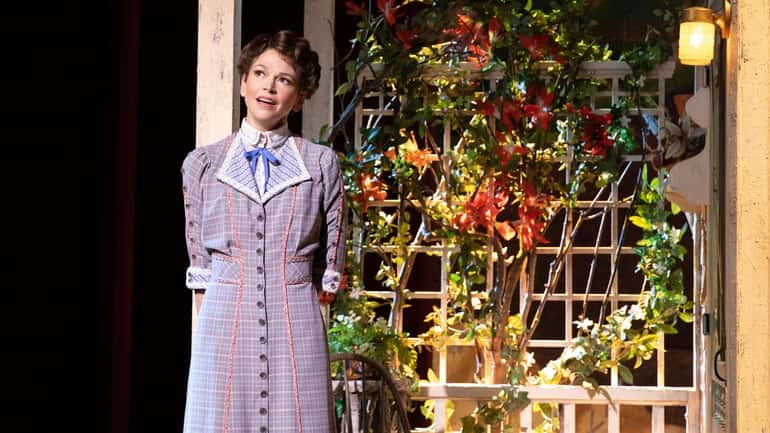 Sutton Foster plays librarian Marion Paroo in "The Music Man."