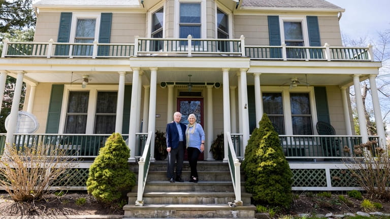 George and Lynn Pezold have lived in the home formerly...