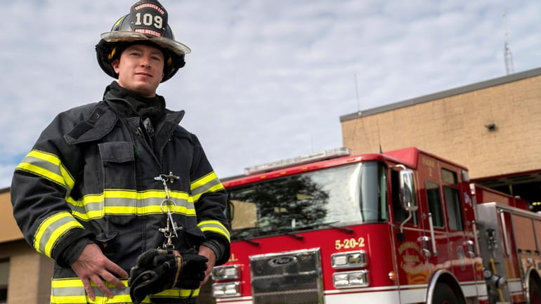 Christopher Ciaccio has been a Commack firefighter for 15 years.
