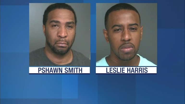 Pshawn Smith, 42, and Leslie Harris, 24, are facing drug...
