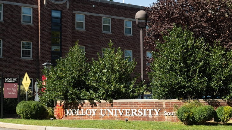 Molloy University in Rockville Centre.