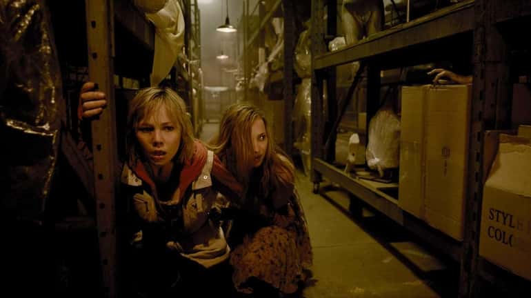 Adelaide Clemens and Erin Pitt in "Silent Hill: Revelation 3D,"...