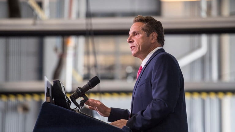 Gov. Andrew M. Cuomo, shown in Queens on Aug. 8,...