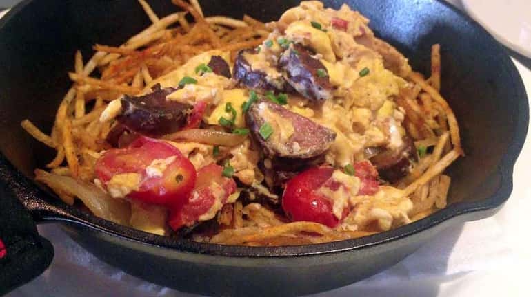 This is the chorizo skillet at Toast & Tapas in...