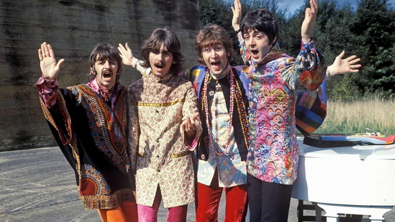 The Beatles in "Magical Mystery Tour."