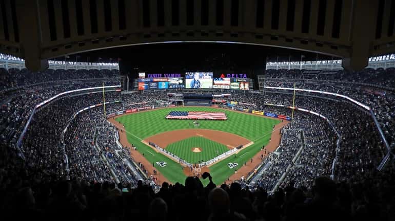 Yankee Stadium before ALCS Game 3 against the Houston Astros...