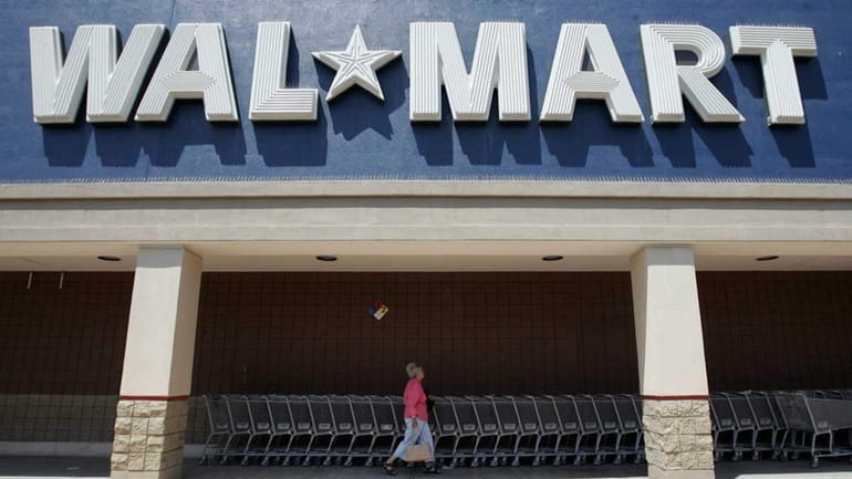 *** FILE *** Exterior of Walmart in San Jose, Calif.,...