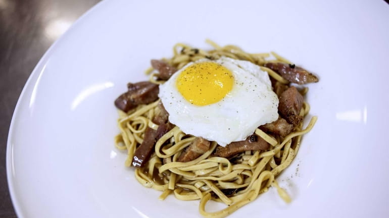 Hendrick's Tavern's "Linguini Zsa Zsa" is an interpretation of pasta...