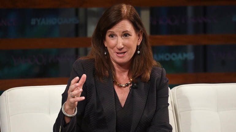  Deloitte CEO Cathy Engelbert participates in the Yahoo Finance All...