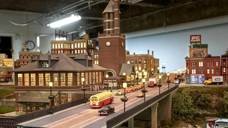 The centerpiece of the West Island Model Railroad Club is...