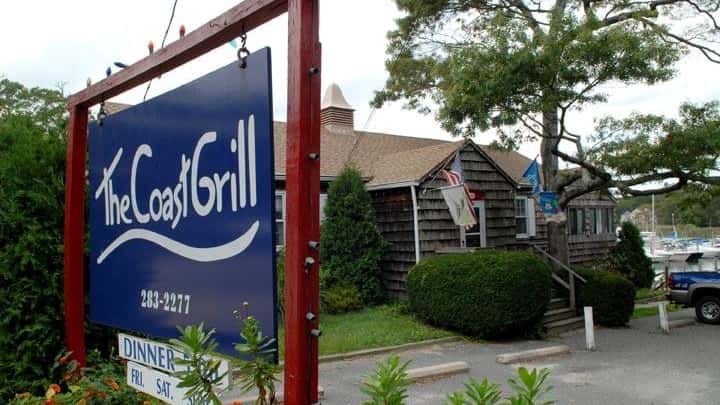 The exterior of The Coast Grill in Southampton.