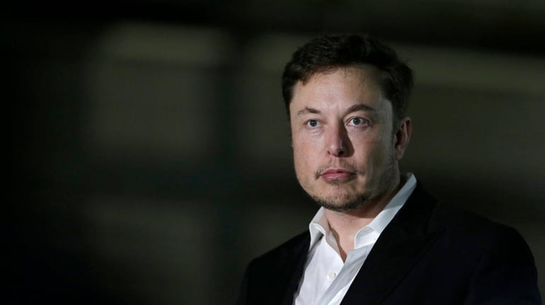 Tesla CEO and founder of the Boring Company Elon Musk...