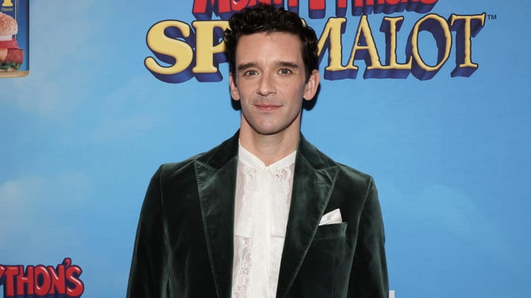 Michael Urie attends the "Spamalot" Broadway opening night at St....