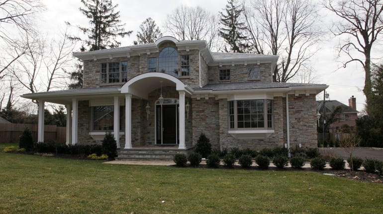 A new house in the Country Club section of Roslyn...