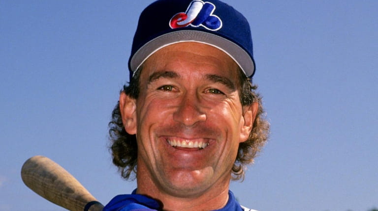 The Expos' Gary Carter during spring training.