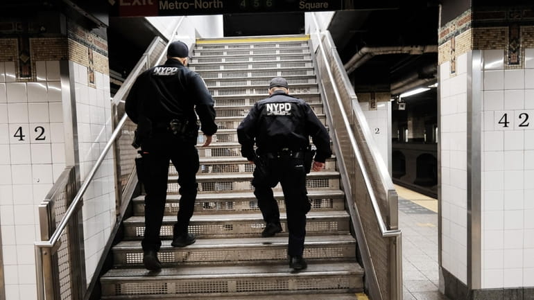 Despite April's mass shooting in a crowded Brooklyn subway car, shootings...
