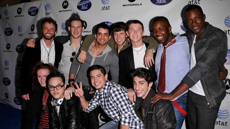 (Clockwise, from top left) "American Idol" 2011 contestants Paul McDonald,...