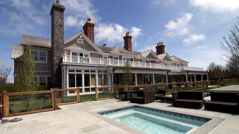 A luxury 11.5-acre estate in Bridgehampton known as Sandcastle has...
