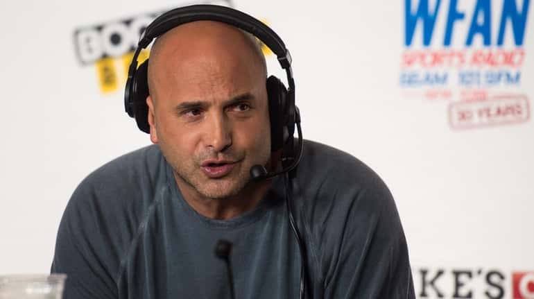 Craig Carton speaks during WFAN's 30th anniversary celebration live show at Grand...