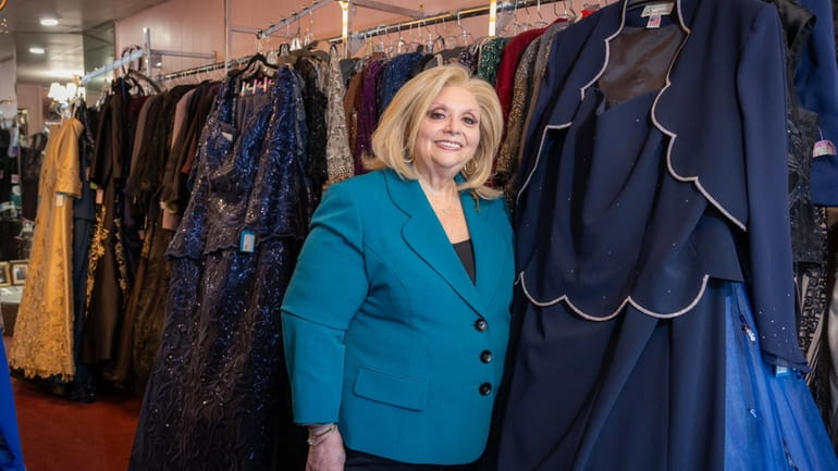 Boutique owner Julie Marchesella offers formalwear and accessories at Queen of...