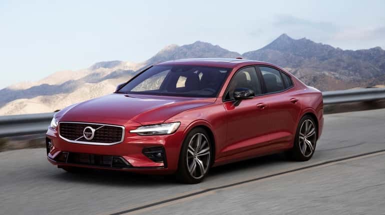 The 2019 Volvo S60 R-design sedan offers a combination of...