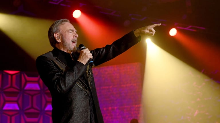 Honoree Neil Diamond performs onstage during the Songwriters Hall of...