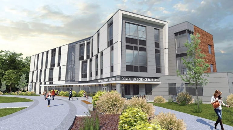 Rendering of the planned Center for Computer Science and Information...