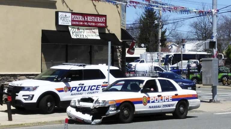 Police said a Nassau County patrol car was involed in...
