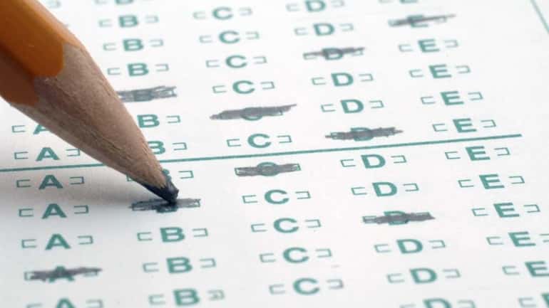 A file photo of standardized testing.