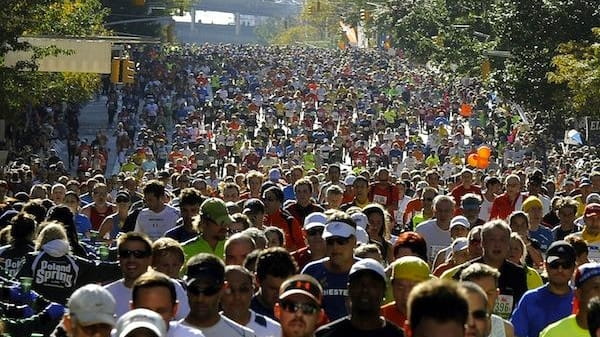 The ING New York City Marathon was cancelled Friday. (Getty)