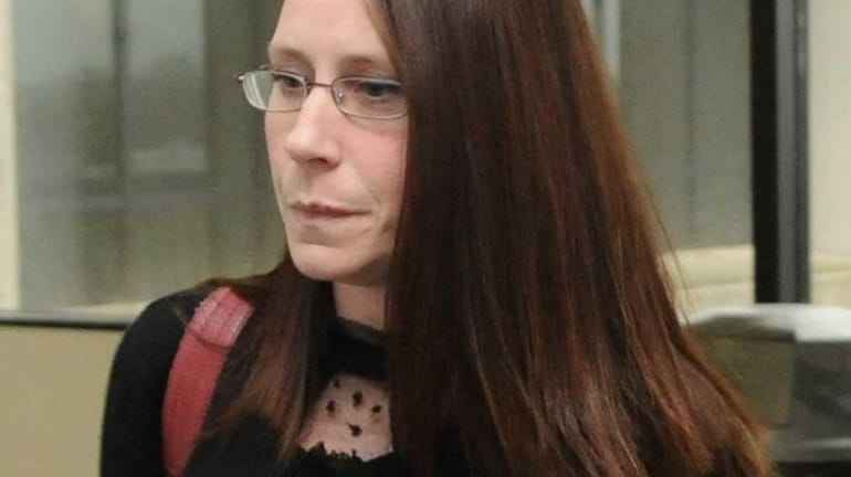 A file photo of Jennifer Jorgensen in Riverhead Criminal Court....