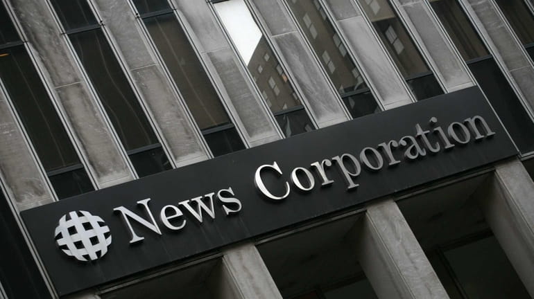 News Corp, Ltd headquarters in Manhattan. The media giant said...