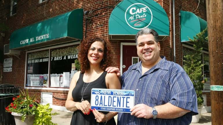 Philip Morizio, who owned Cafe Al Dente, has sued town...