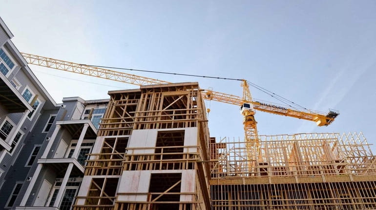 The value of contracts for future construction rose in December...