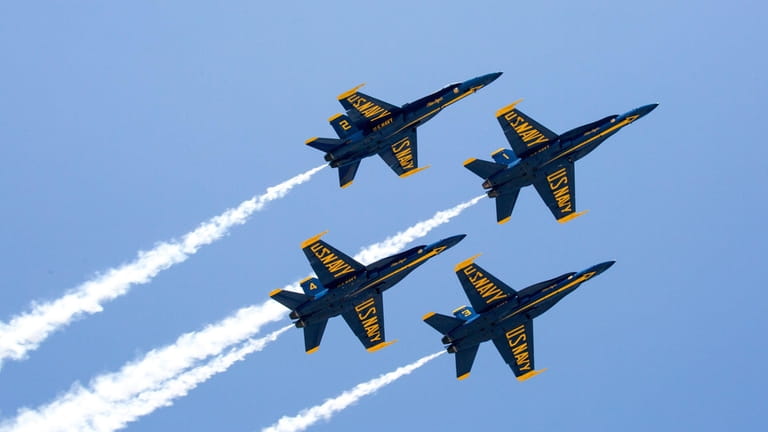 The U.S. Navy Blue Angels will make their ninth appearance...